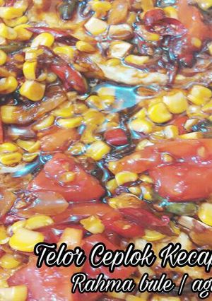 Foto resep Telor Ceplok Kecap Manis
