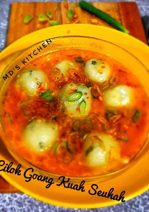 Foto resep Cilok Goang Kuah Seuhah