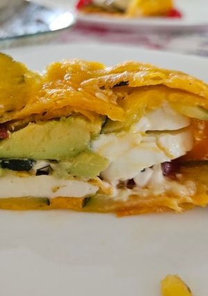 Avokádós cukkinis rólad recept fotója