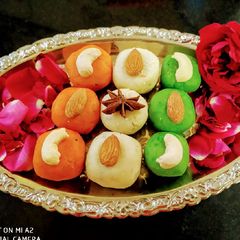 Tricolour mawa peda A picture of Tricolour mawa peda.
