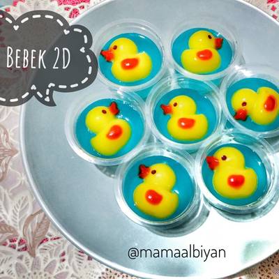 Resep 77 Jelly Bebek 2d Foto Step By Step Oleh Mama Albiyan Cookpad