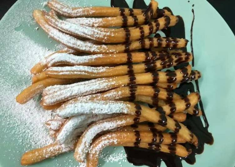 Resep #220. Churros by Dapoer Windha, Lezat Sekali