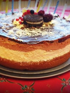 Mangó-Csoki mousse torta recept fotója