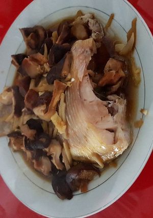 Foto resep Ikan kukus jamur kecap