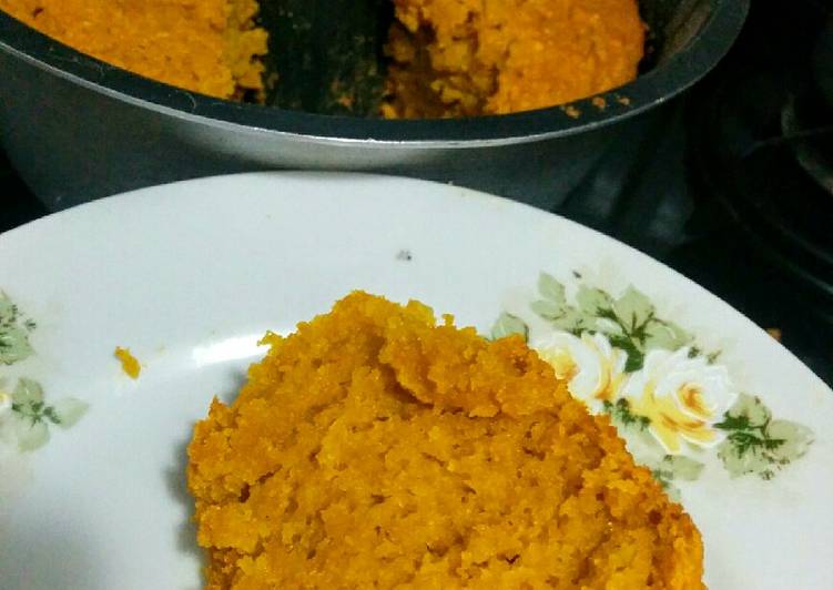 Bolo de cenoura sem glúten