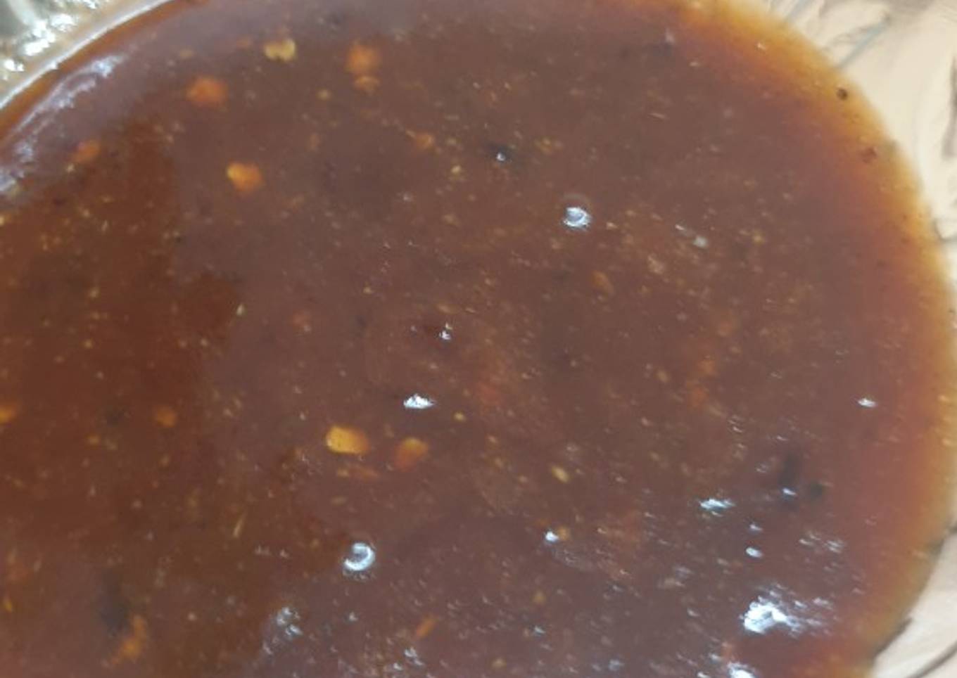 Homemade bbq sauce