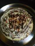 হোম মেড জেব্রা কেক (homemade zebra cake recipe in Bengali)