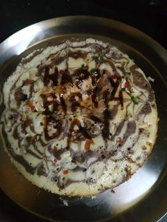 হোম মেড জেব্রা কেক (homemade zebra cake recipe in Bengali) রেসিপির প্রধান ছবি
