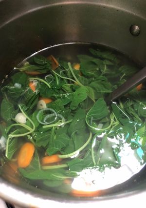 Foto resep Sayur bayam bening