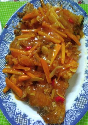 Foto resep Gurame asam manis pedas