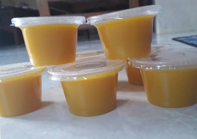 How to Make Appetizing Puding labu santan