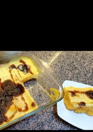 صورة لوصفة بطاطا بالكريم كراميل