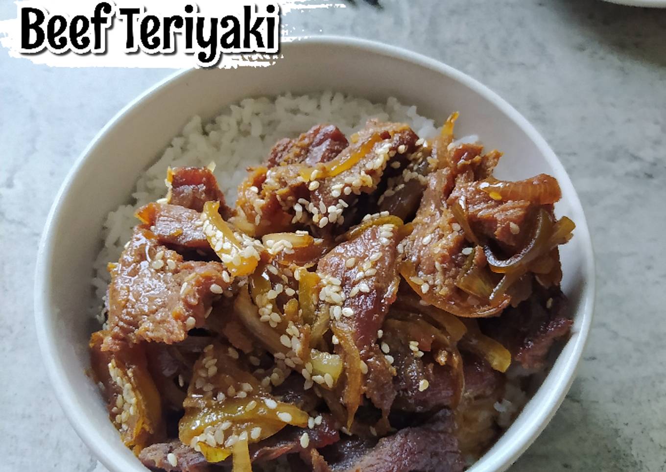 Beef Teriyaki | Daging Bumbu Teriyaki a la Hokben