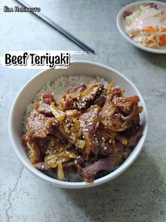 Foto resep Beef Teriyaki | Daging Bumbu Teriyaki a la Hokben