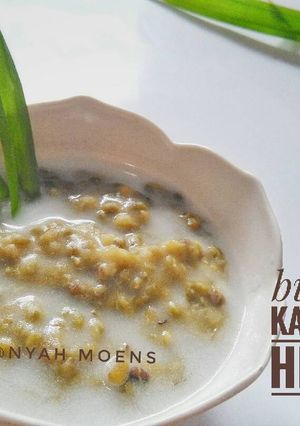 Foto resep Bubur kacang hijau a k a burjo