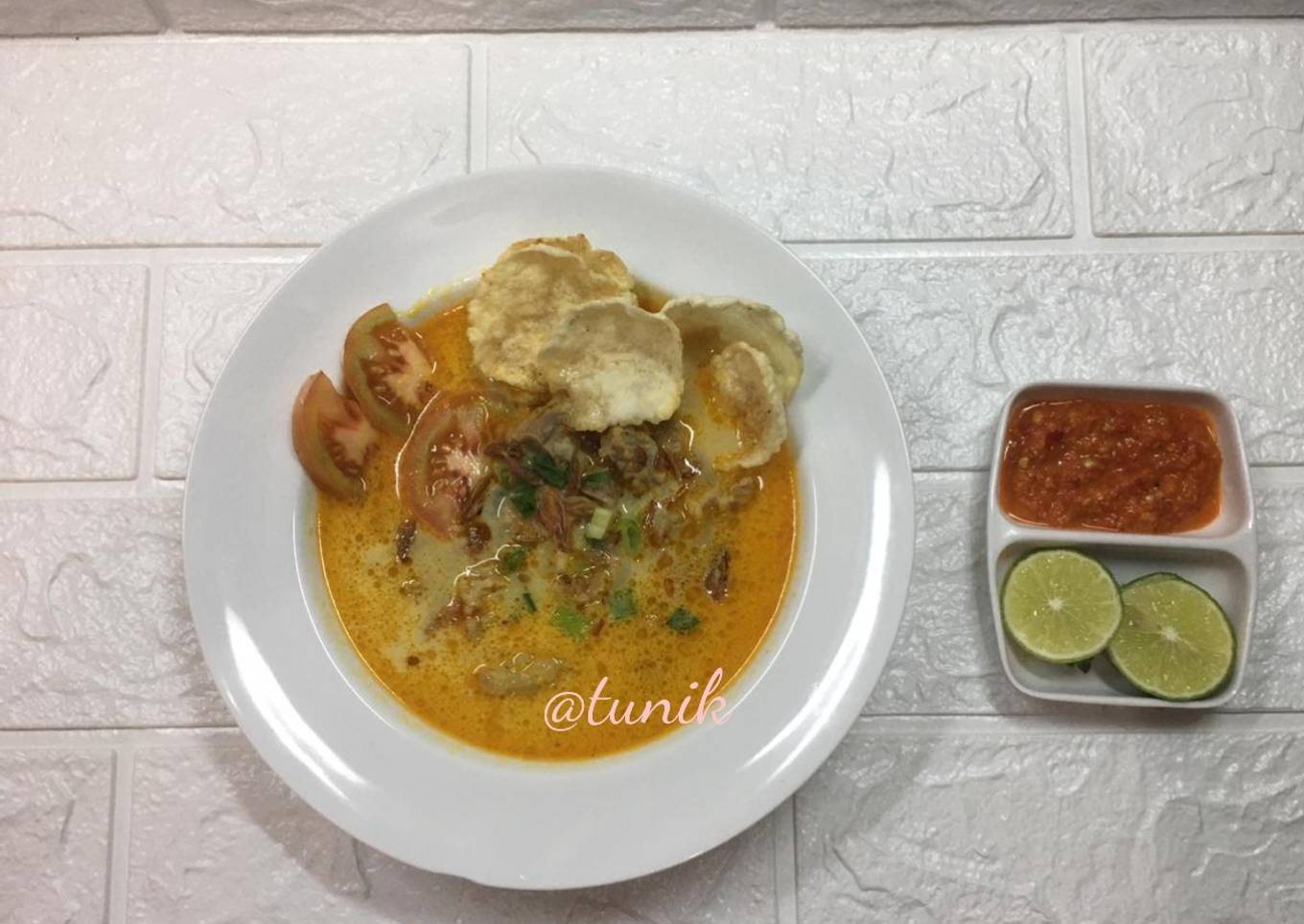 Soto Tangkar Daging Sapi
