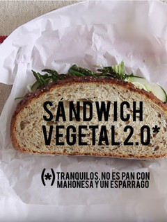 Una foto de Sándwich vegetal 2.0