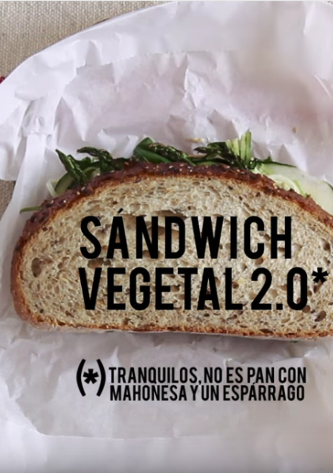 Una foto de Sándwich vegetal 2.0