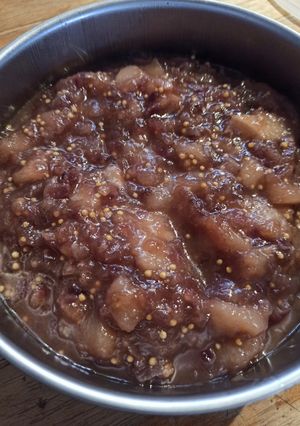Una foto de Chutney de peras