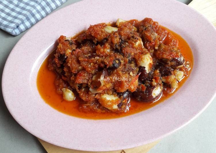 Cara Gampang Menyiapkan Sambal balado biji nangka, Bisa Manjain Lidah