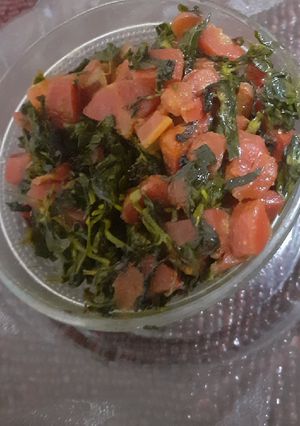 A picture of Gajjar aur methi ki sabzi.