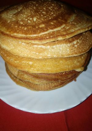 A picture of Cardamon pancakes#Charityrecipe.