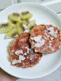 Banana Coconut Oatmeal Pancake