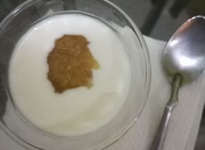 Una foto de Yogurt natural