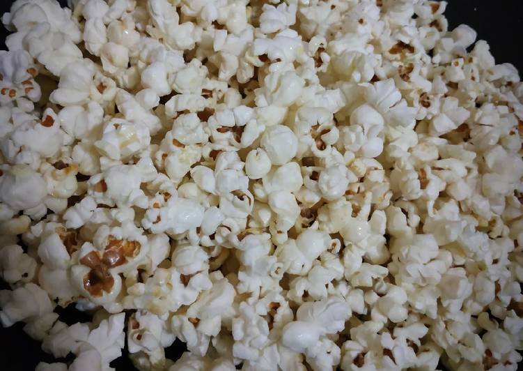 Popcorn manis super simpel
