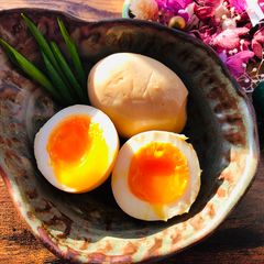 A picture of Soy Sauce Egg for Ramen.