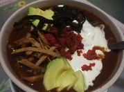 Una foto de chorizos a la crema