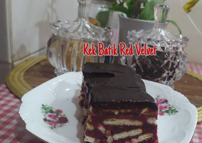 Resep Kek Batik Red Velvet🇧🇳 Anti Gagal