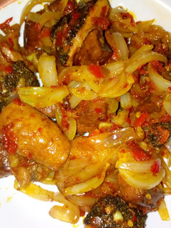 Sauce na kayan ciki ainihin hoton girkin