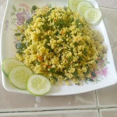 A picture of Dambun shinkafa.