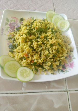 A picture of Dambun shinkafa.