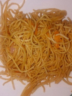 A picture of Spaghetti.