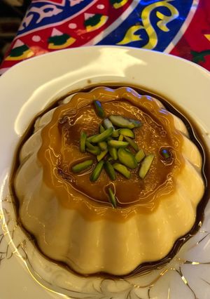 صورة لوصفة كريمة الفرن بدون (فرن) 🍮
