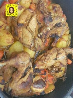 صورة لوصفة صينيه دجاج بالخضار والليمون