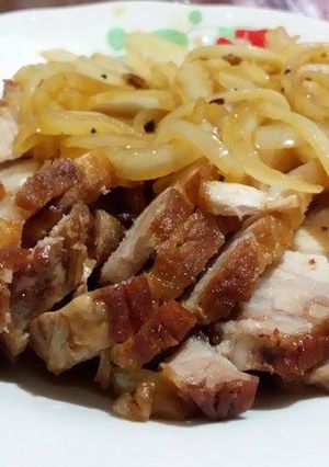 洋蔥豬肉 的食譜成品照片