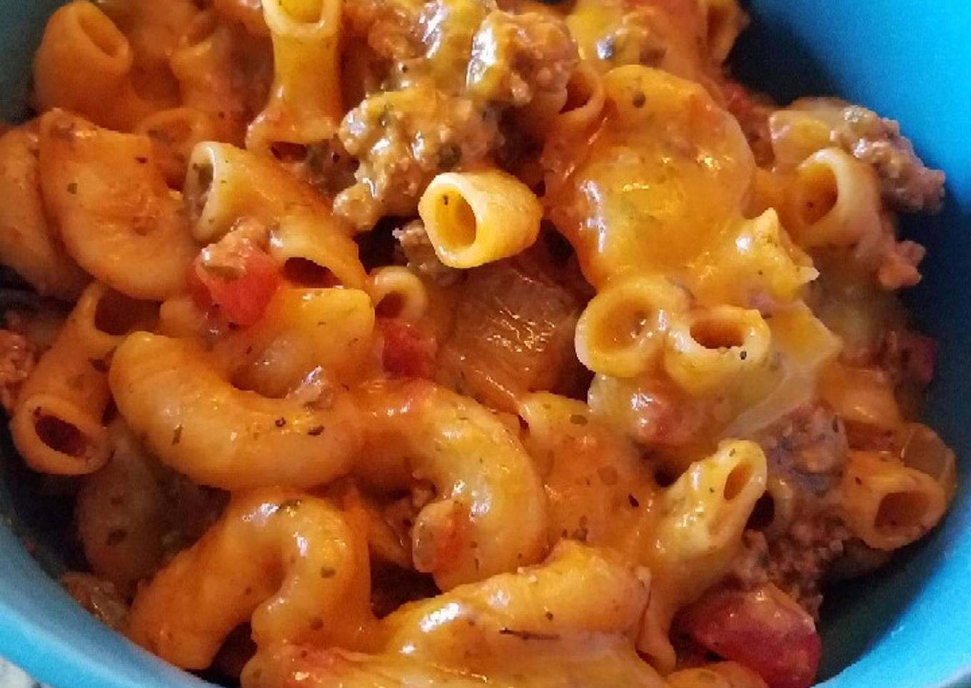 Cheesy Goulash