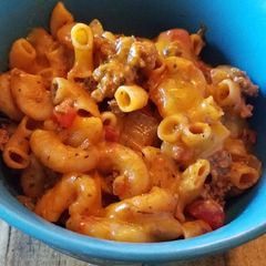 A picture of Cheesy Goulash.