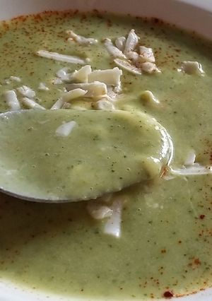 Une photo de Velouté de courgettes