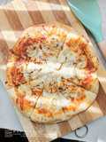 Chicken Pizza with Radish