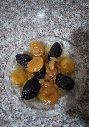 صورة لوصفة طاجين الحلو بدون لحم