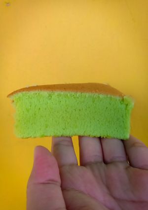 Foto resep Ogura pandan cake