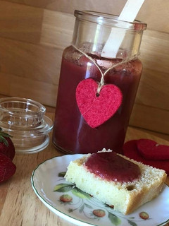 Foto di Composta di fragole con solo il 10% di zucchero 🍓