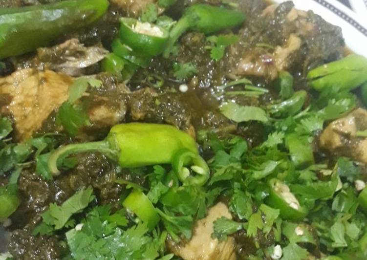 Palak ghosht