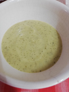 Una foto de Crema calabacín y algo más