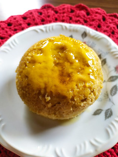 Foto de Bolo de banana e maçã de caneca sem glúten e sem lactose