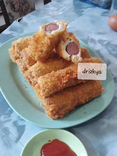 Foto resep Roti Goreng Sosis